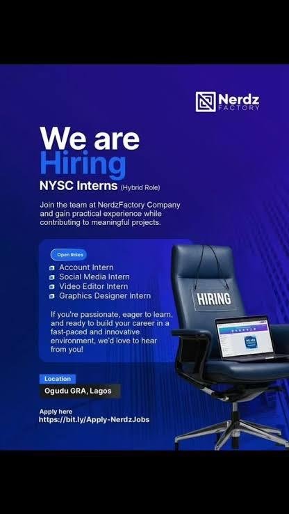 NerdzFactory Internship Opportunities 2026